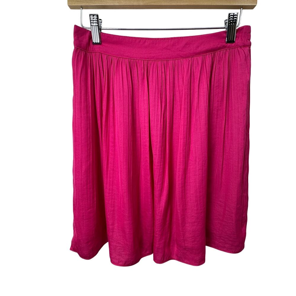 Rachel Zoe Womens Hot Pink Pleated Mini Skirt Size XS‎ Flowy Party NWT